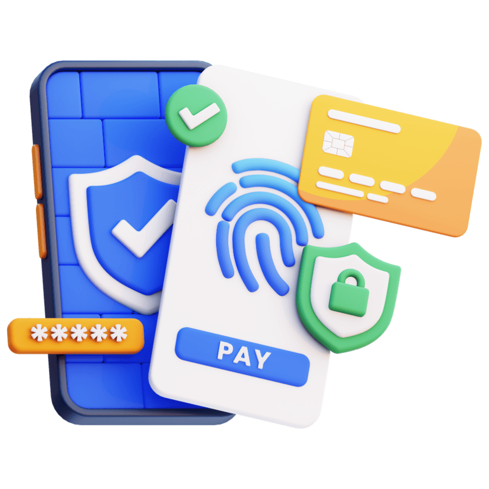 Bank-level security illustration